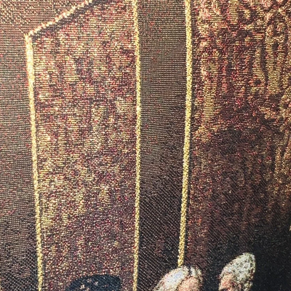 Royal Gallery‎ Las Vegas Last Supper Framed Tapestry Art Gold Ornate Frame 15x27